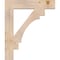 Ekena Millwork Merced Block Smooth Bracket, Douglas Fir, 5 1/2"W x 32"D x 38"H BKT06X32X38MRC05SDF - alternate 3